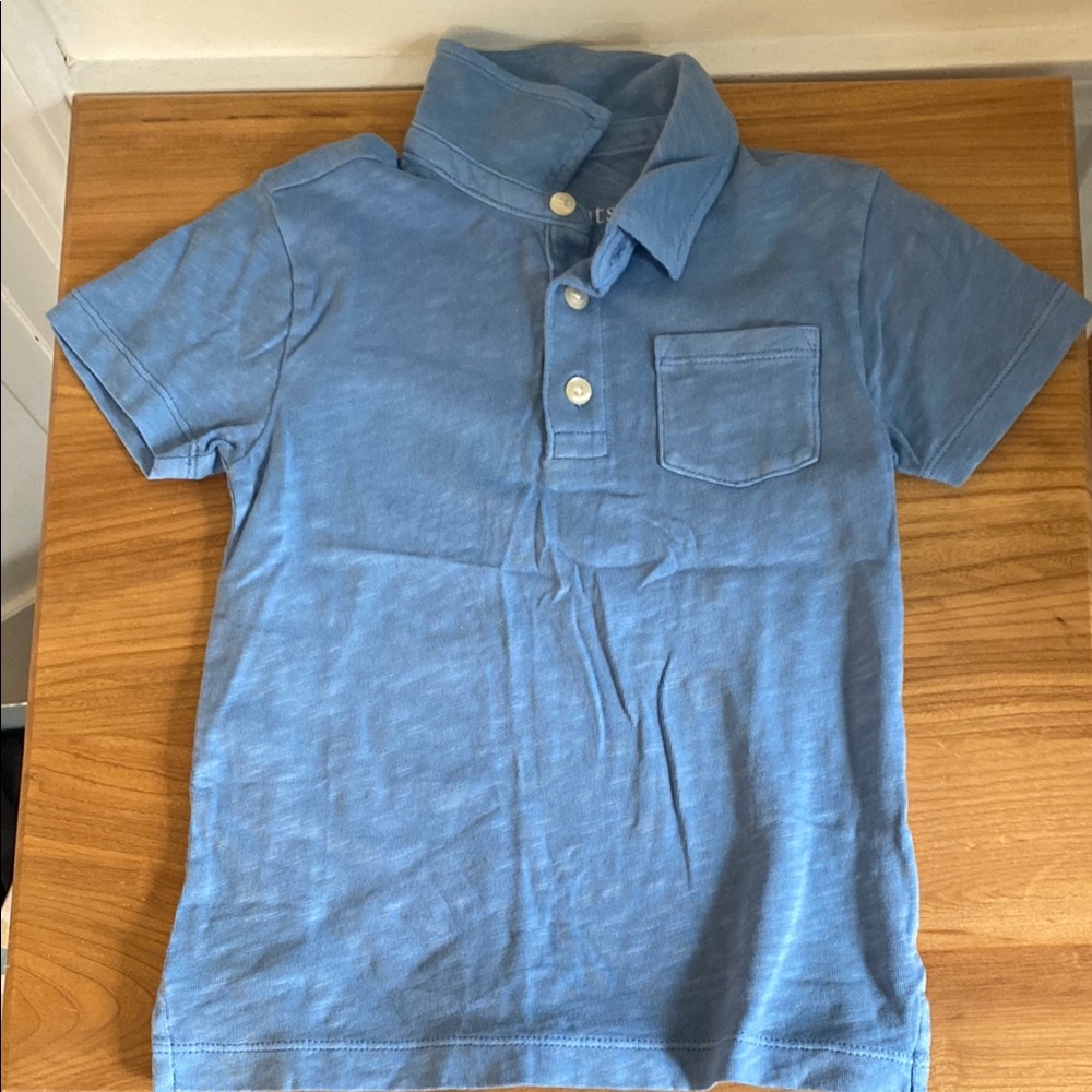 Crewcuts Light Blue Polo Shirt with Classic Collar and Soft Cotton